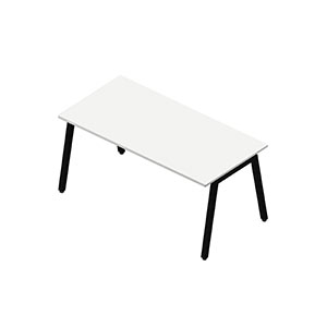 A frame single desk