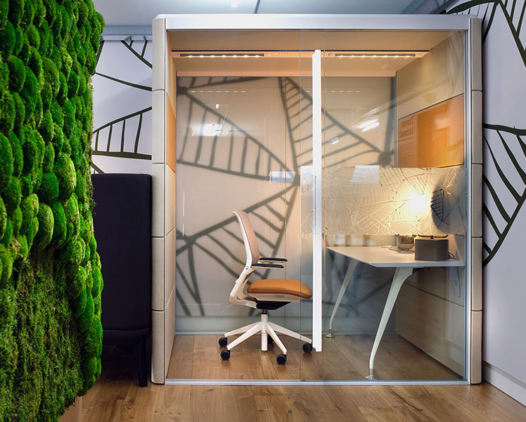 Air 3 round office pod