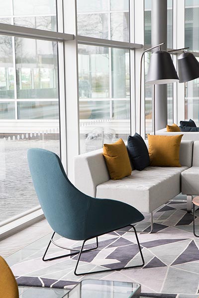 Always lounge chair wire base