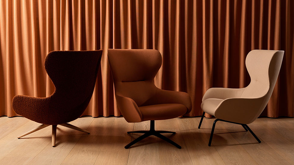 Amelia wing back chair