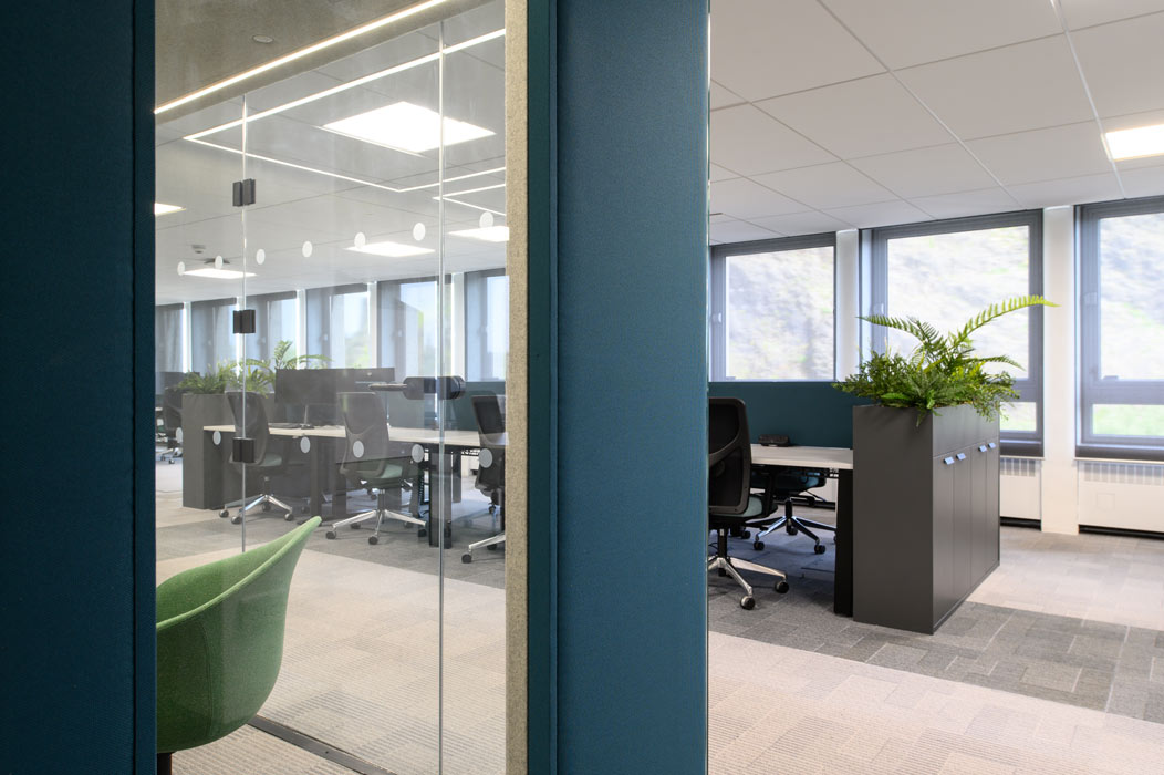 Bob Rooms office pod.