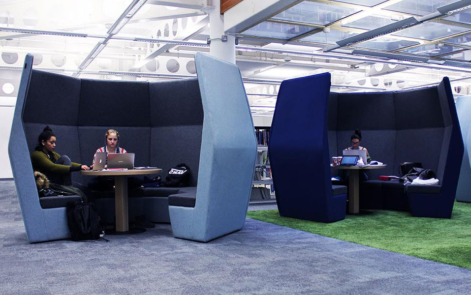 Office study Caves in library 