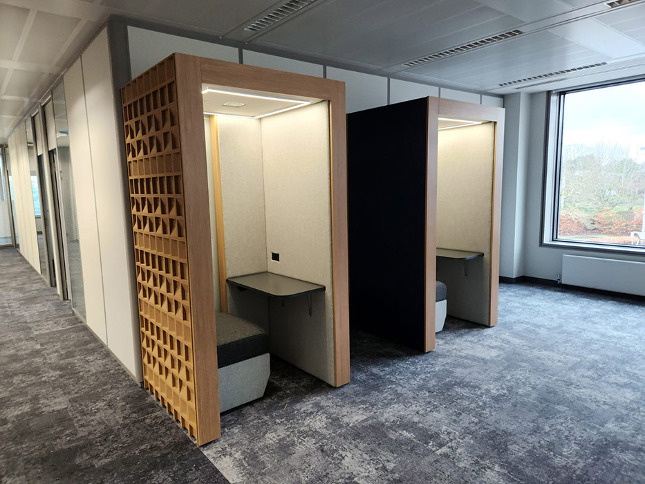 Clara openpods with cork exterior.