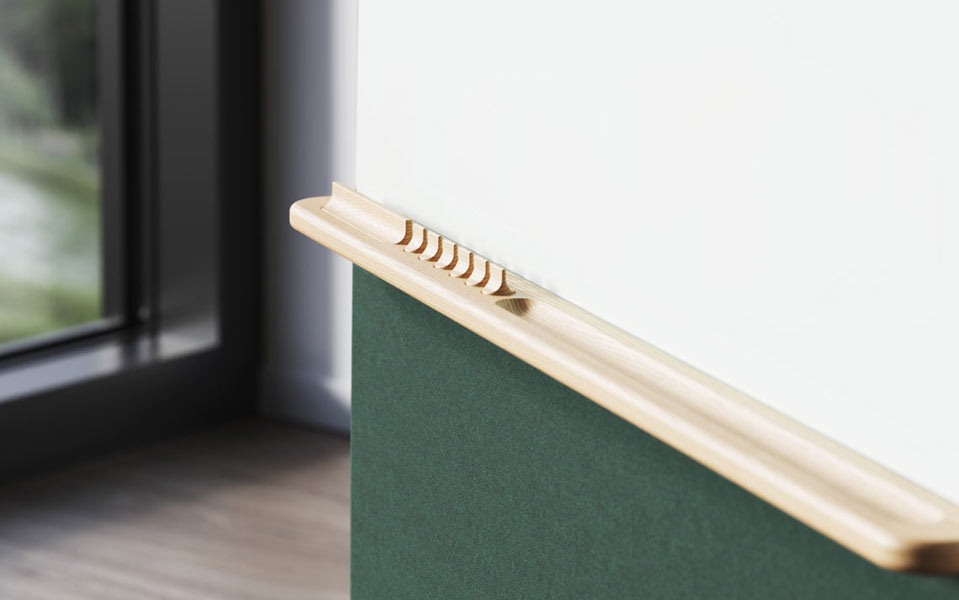 Contour mobile office screen