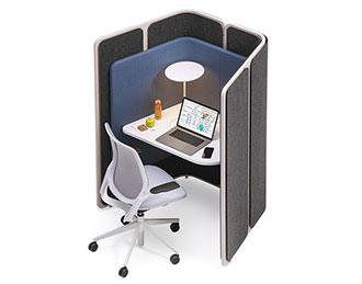 Single Coppice work booth