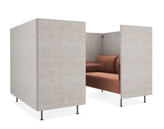 Acoustic American Diner Seating booth