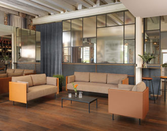 Elegant reception seating