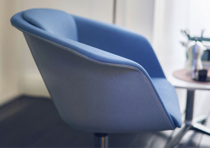 Dual upholstery chair