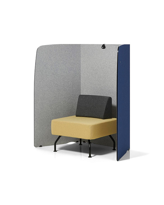 Enclave folding office screen