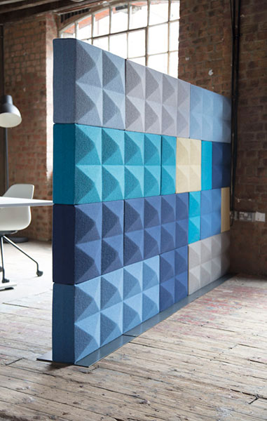 Fabricks modular office partition