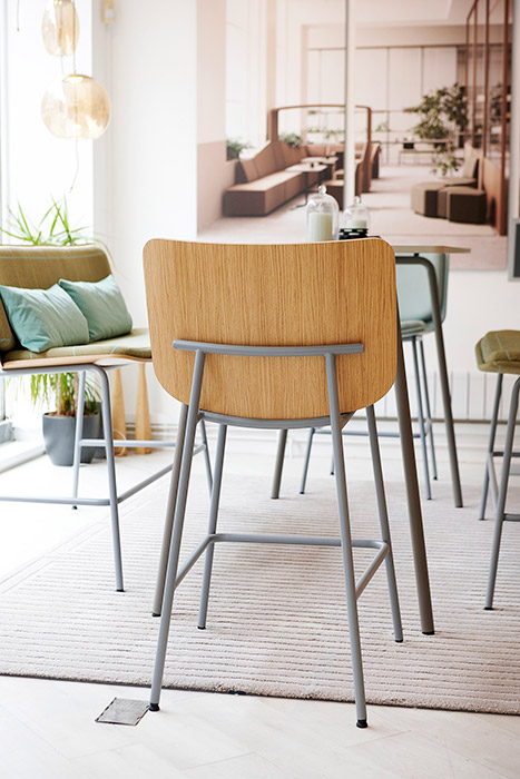 FourAll stool back detail