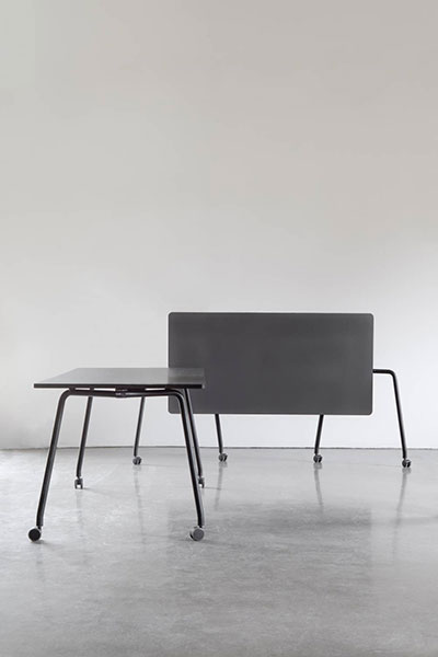 Four Fold black tables