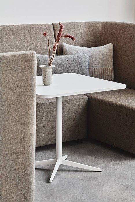 Fourlikes modular seating in showroom