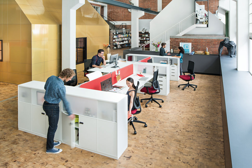 Grand Slam desk end storage