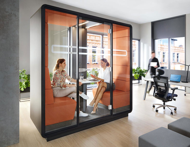 Small 2 user meeting pod