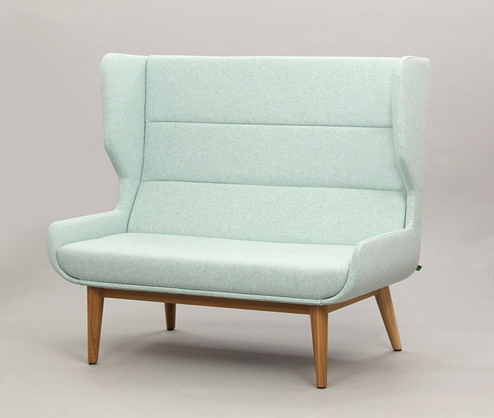 Hush wing-back sofa