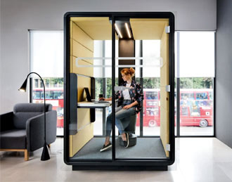 Hush single user focus pod