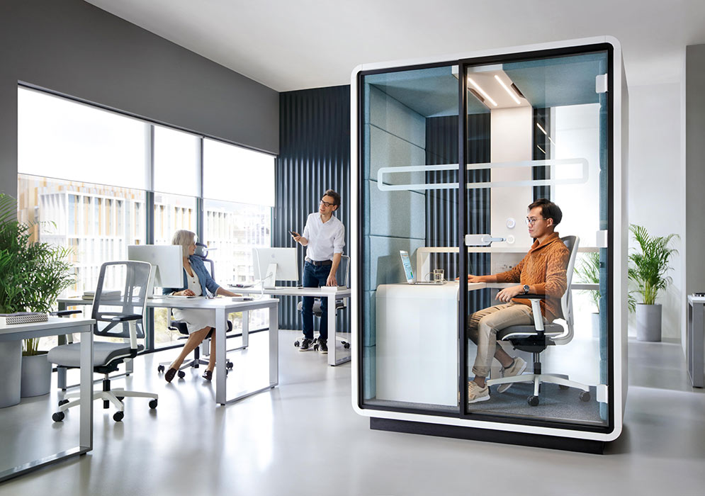 Hush mini office pod.