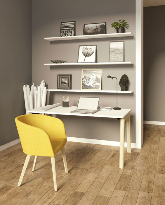 Levitate office desk for 1 user