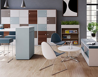 Lodge office lockers