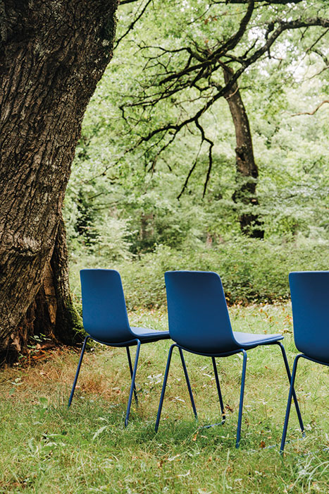 Lottus chairs blue