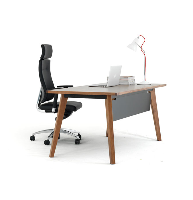 Martin desk with modesty panel