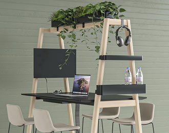 Nova wood A frame table