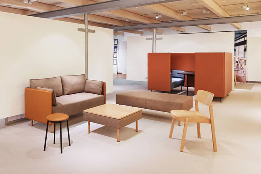 Contemporary Sofa range in office