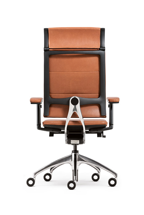 Open Up office chair back detail