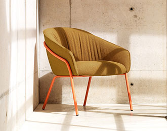 Lounge chairs in waiting area