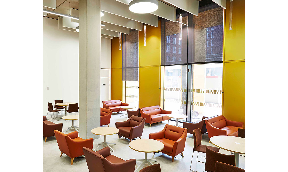 Peeps armchairs in cafe