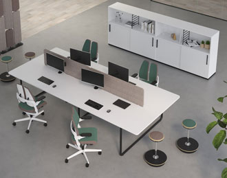 Work and Play bench desks