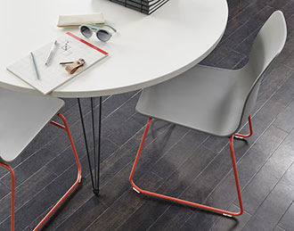 Polly chairs in different colours