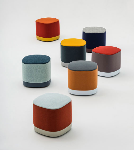 Colourful Puck stools