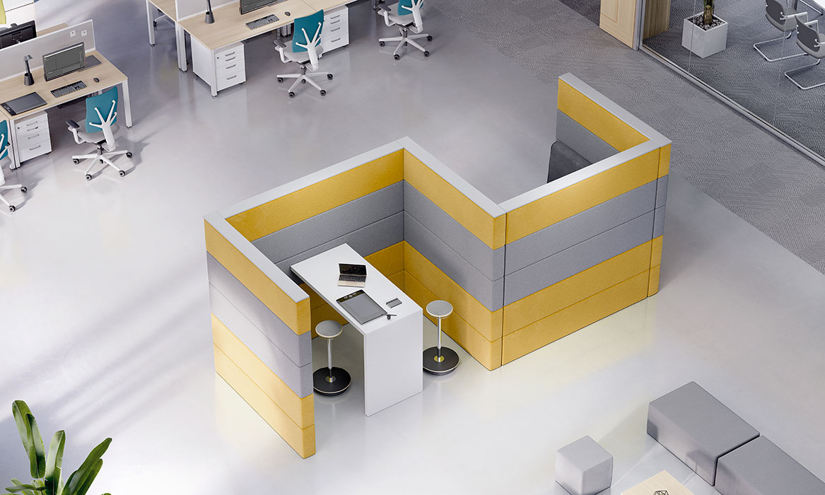 Sand Partition in yellow