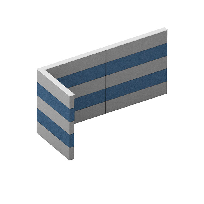 Sand Screen Partition L shape