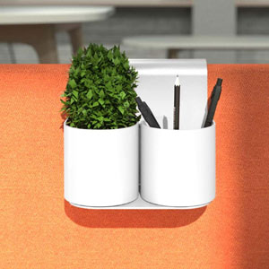 Clip on pencil holder