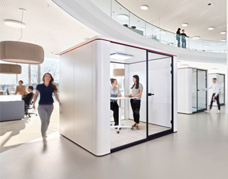 White training office pod