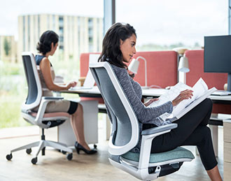 Mesh backed SE Flex chair