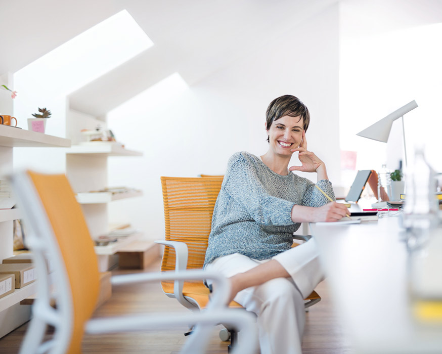 Comfortable mesh chairs