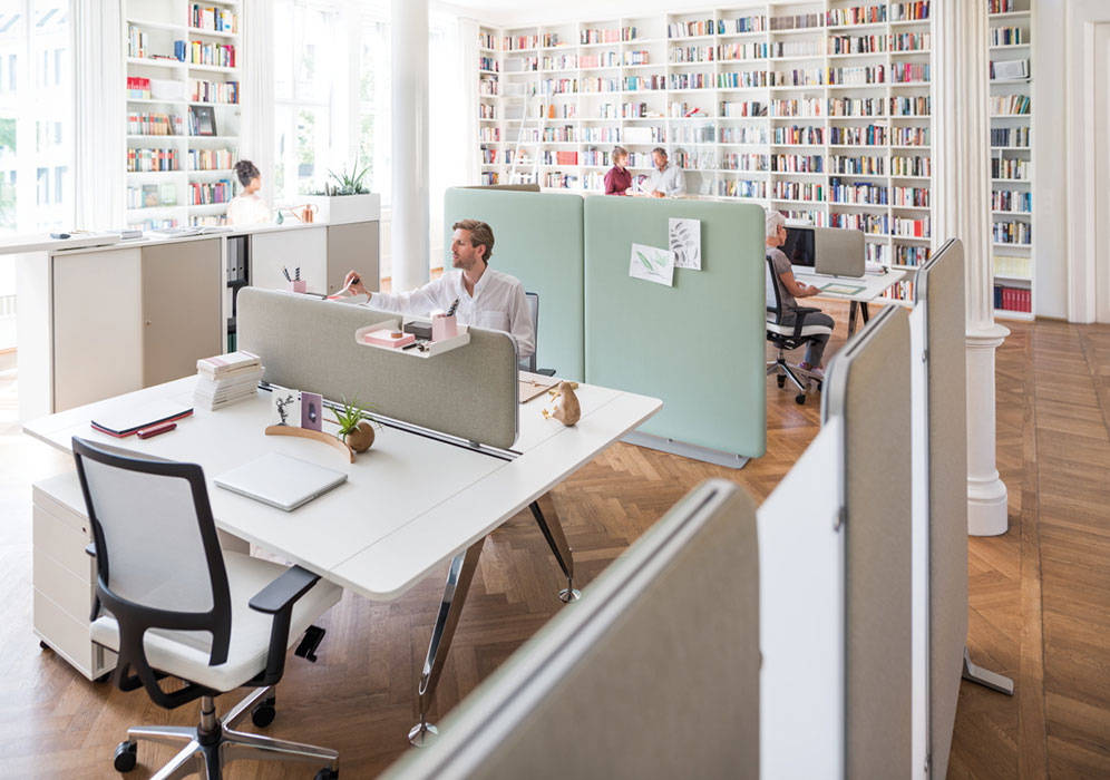 Se Wall freestanding office screen