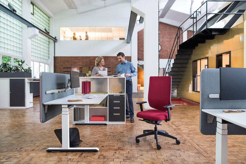 Se Wall adjustable desk partitions