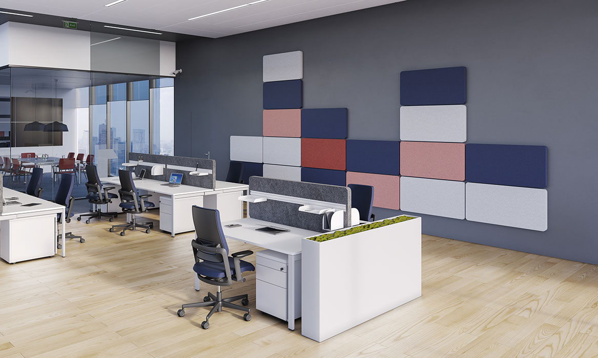 Sileo acoustic wall panel