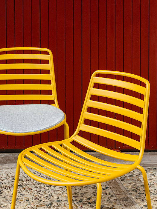 Street chair seat pad