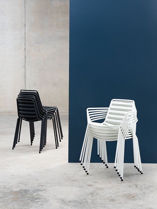 Street stacking seating