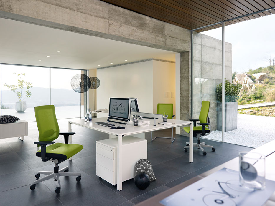 Temptation Four 2 user bench desk