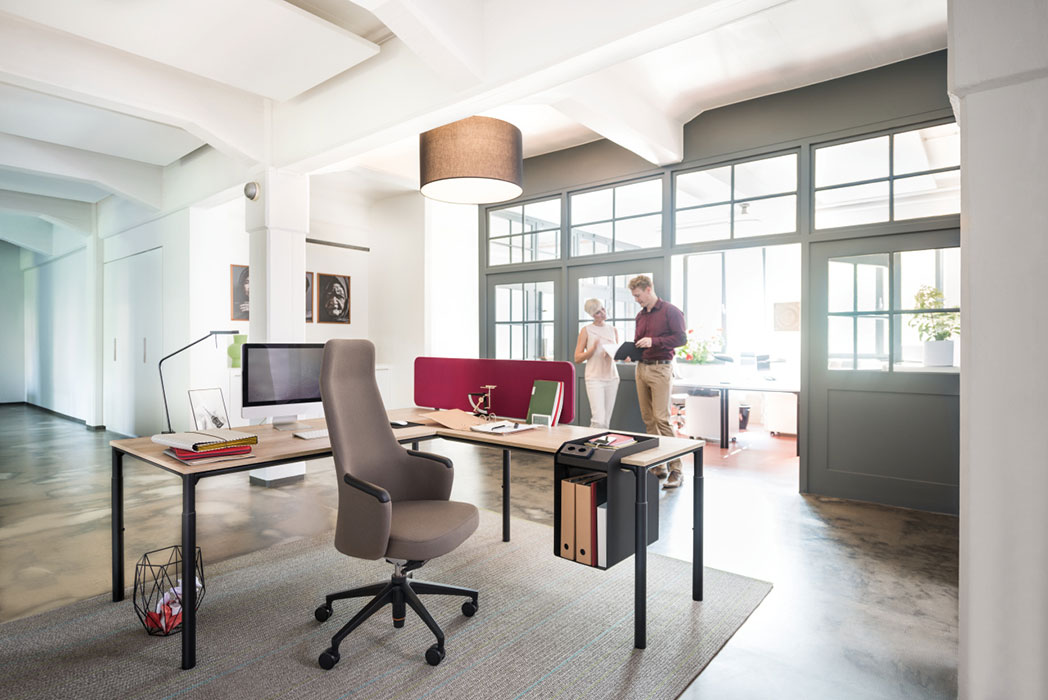 Temptation Four L shape desk