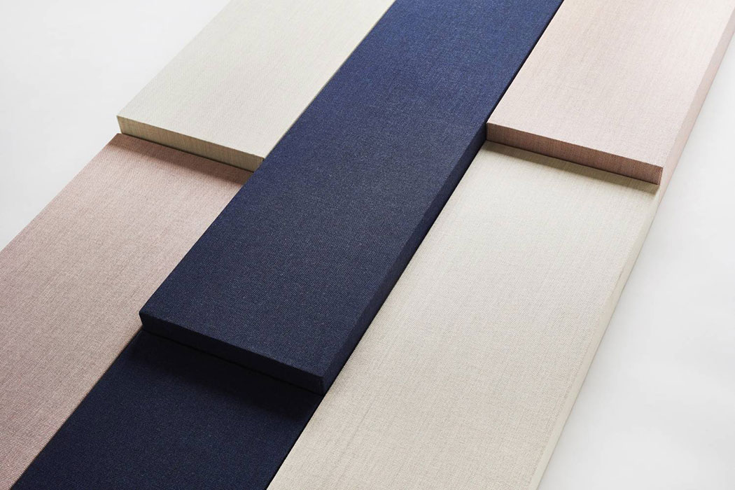 Tessellate rectangular acoustic wall panels 