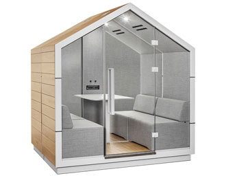 Treehouse office pods & booths.