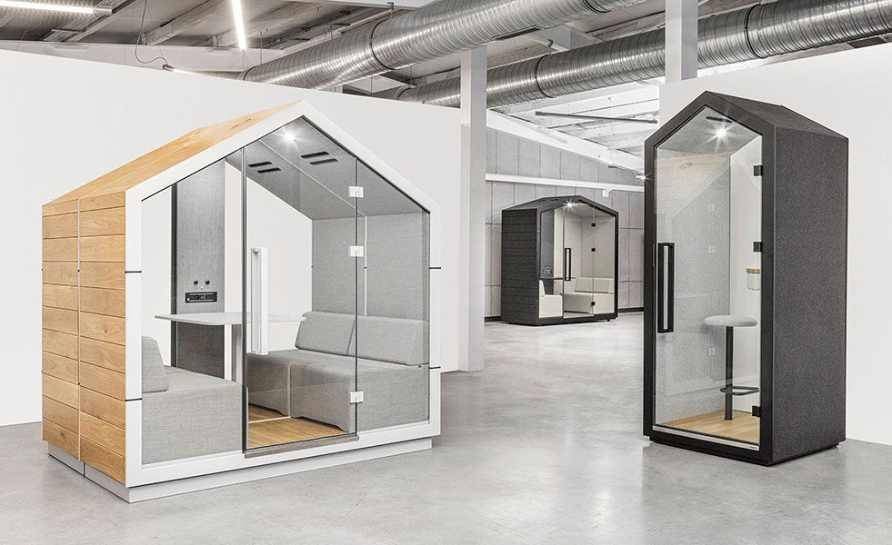 Treehouse Pod and Phone Booth.